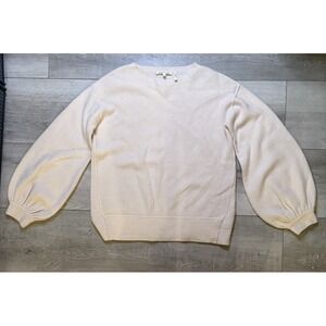Helmut Lang Women's Cream Wool Sweater‎ Size XS